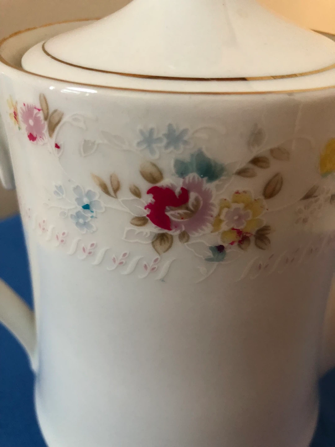 Jamestown China Vintage Floral Teapot - photo 4