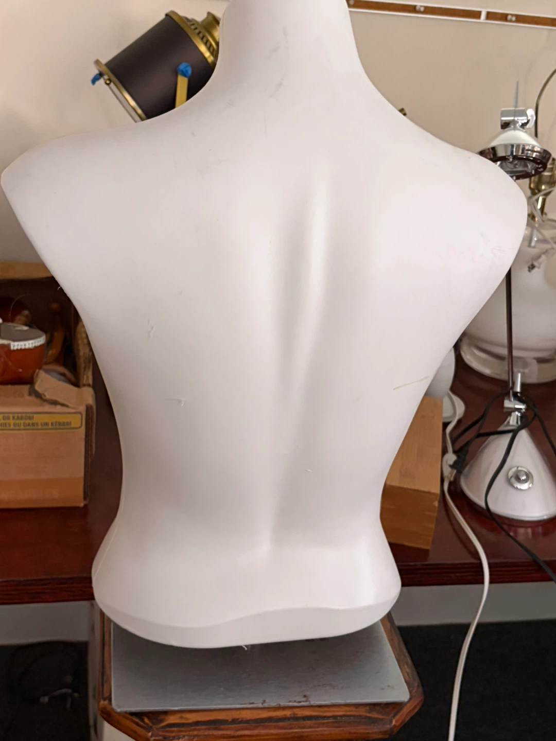 White Female Mannequin Torso - photo 2