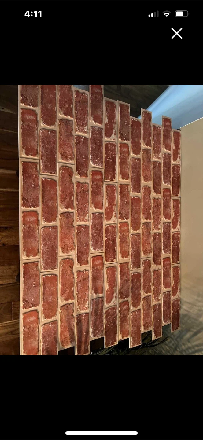 Commomy Vinyl Peel and Stick Brick Tiles - photo 4