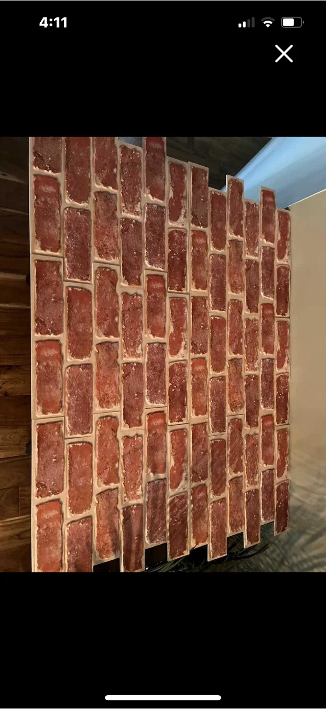 Commomy Vinyl Peel and Stick Brick Tiles image indicator(4)