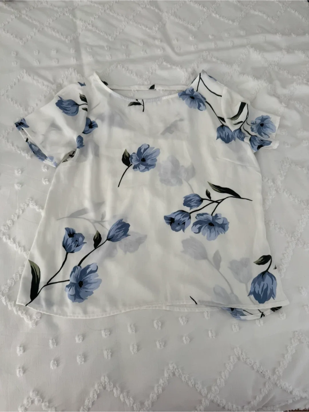 Dynamite Floral Print Blouse - Size M thumbnail