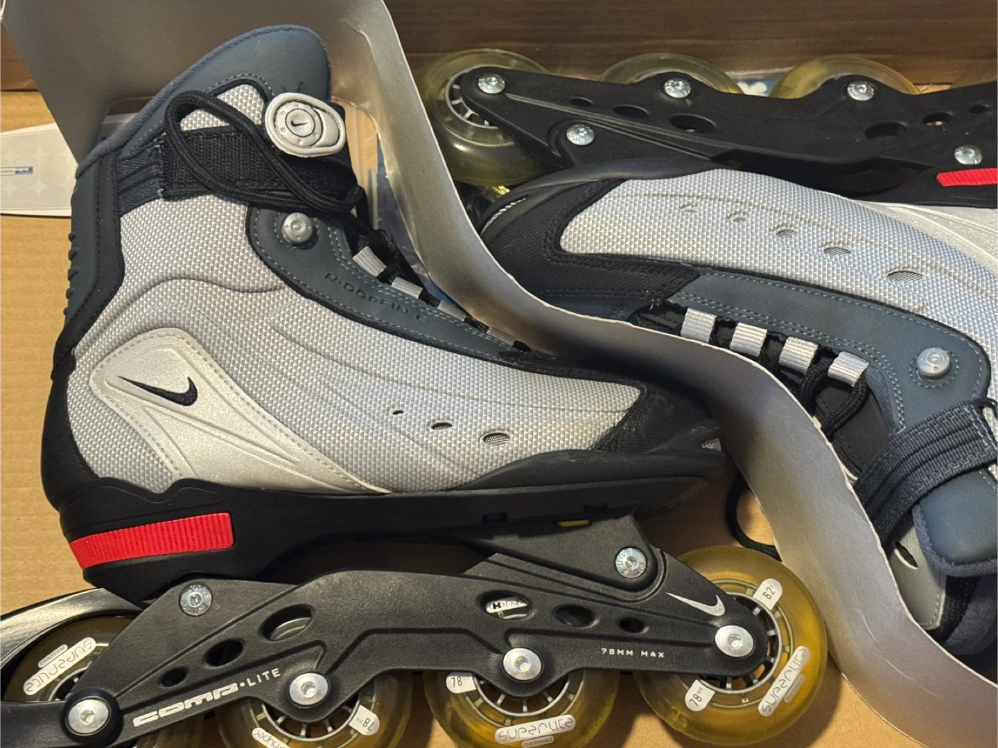 Nike N-Dorfin 6 Inline Skates - Size 8