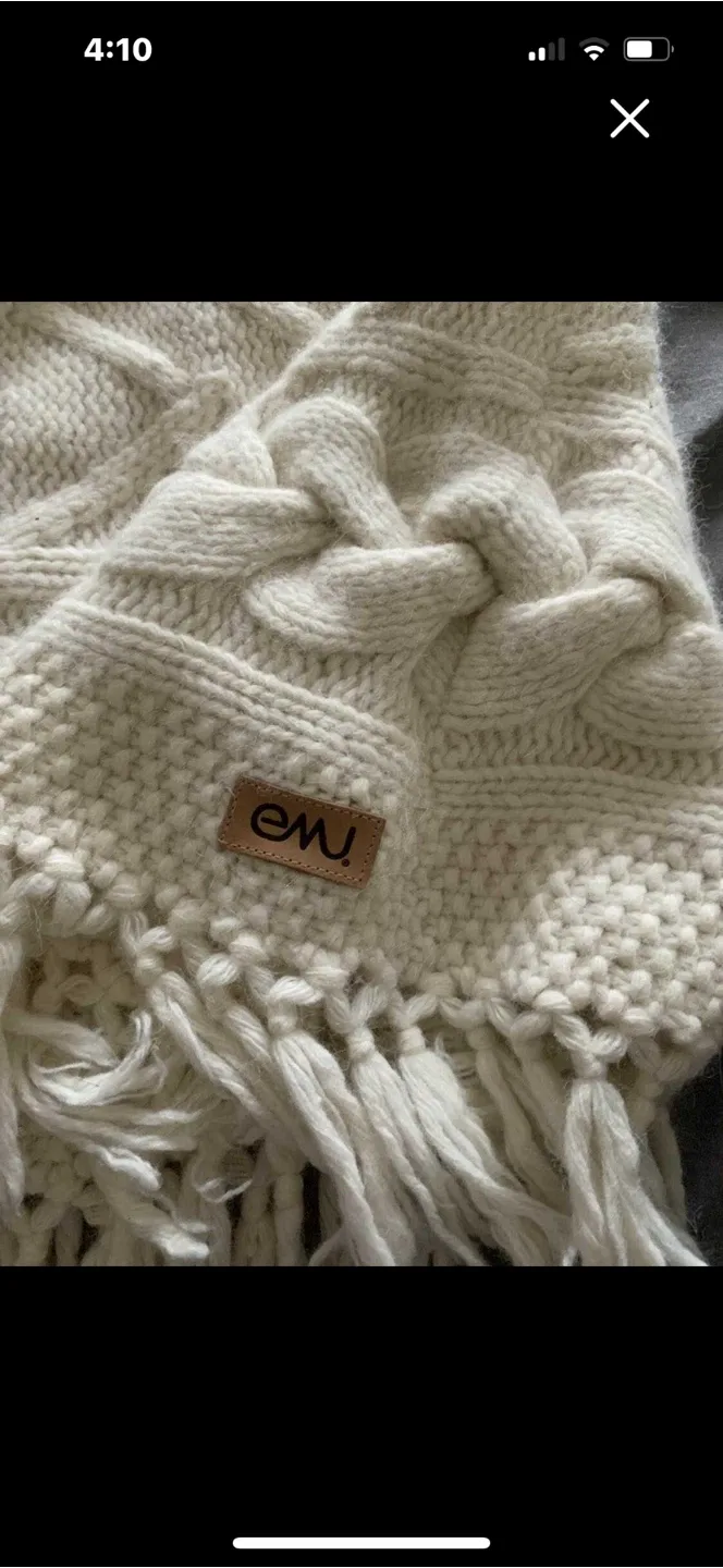 Emu Australia Cream Knit Poncho image indicator(2)