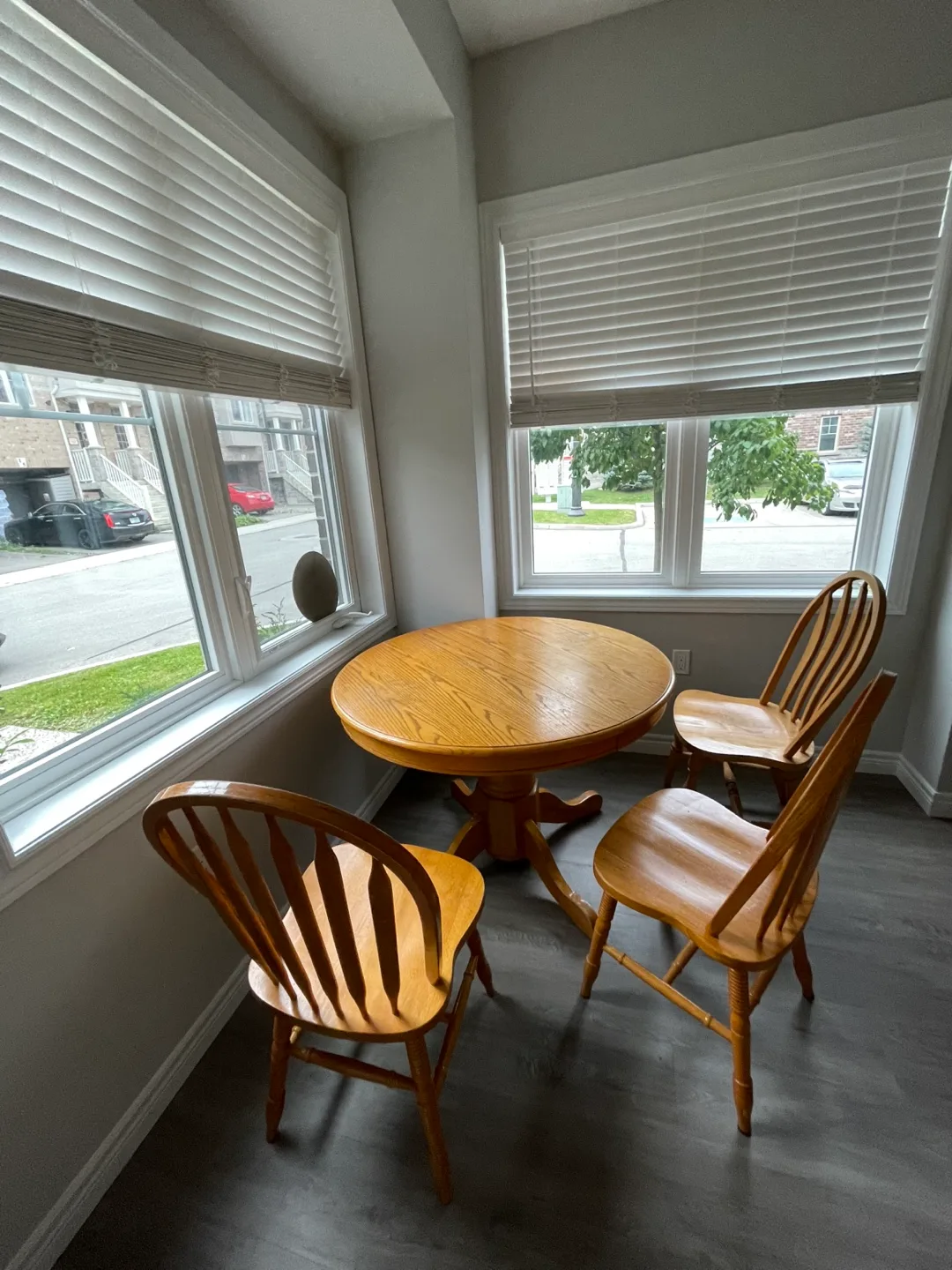 Wooden Dining Table with 6 Chairs image indicator(8)