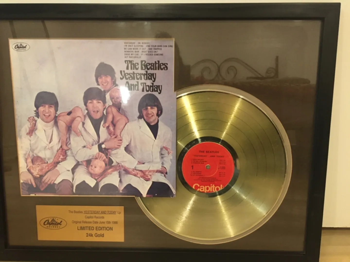 The Beatles Yesterday And Today 24k Gold Limited Edition thumbnail