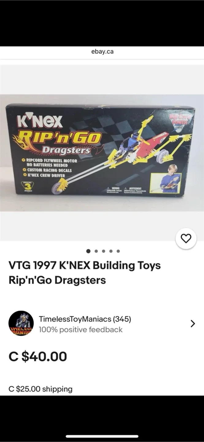 Vintage K•NEX Building Sets (Set of 2) image indicator(5)
