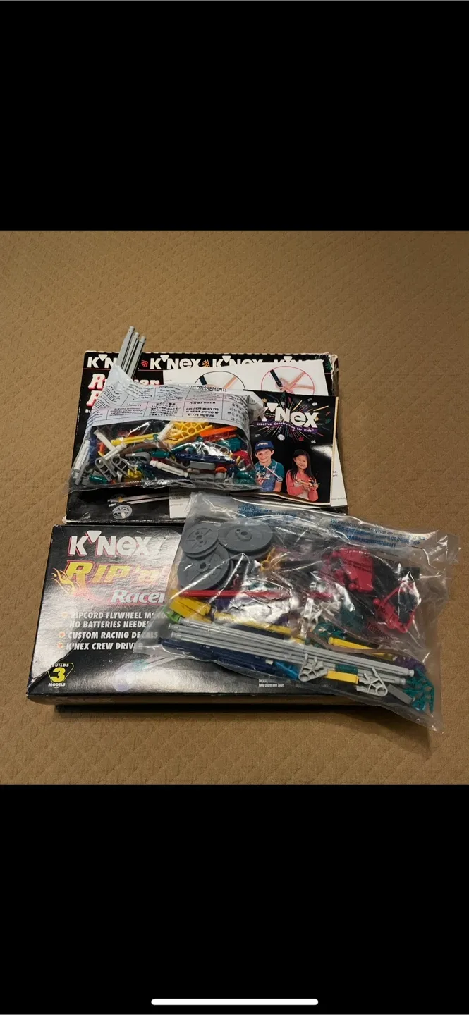 Vintage K•NEX Building Sets (Set of 2) image indicator(3)