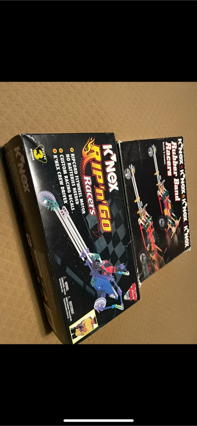 Vintage K•NEX Building Sets (Set of 2) image indicator(2)