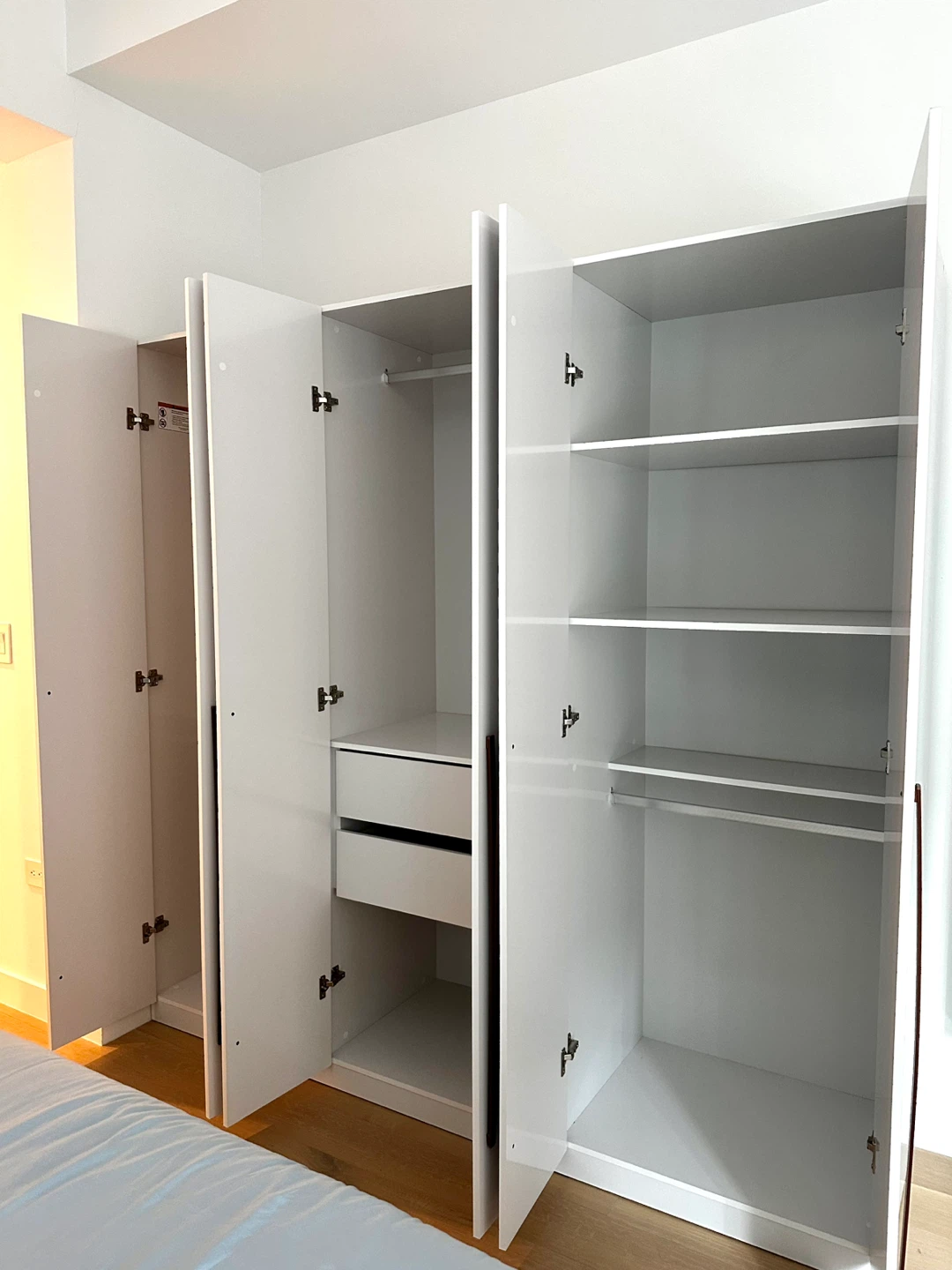 White Wardrobe Closet - photo 5