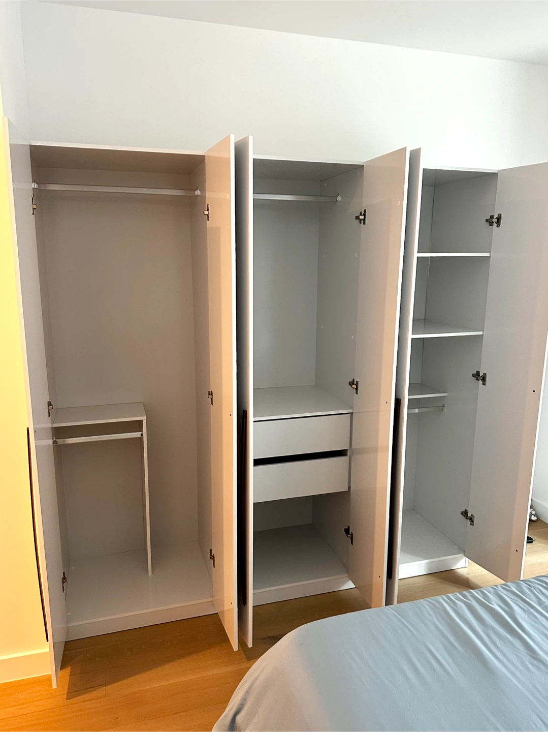 White Wardrobe Closet - photo 3