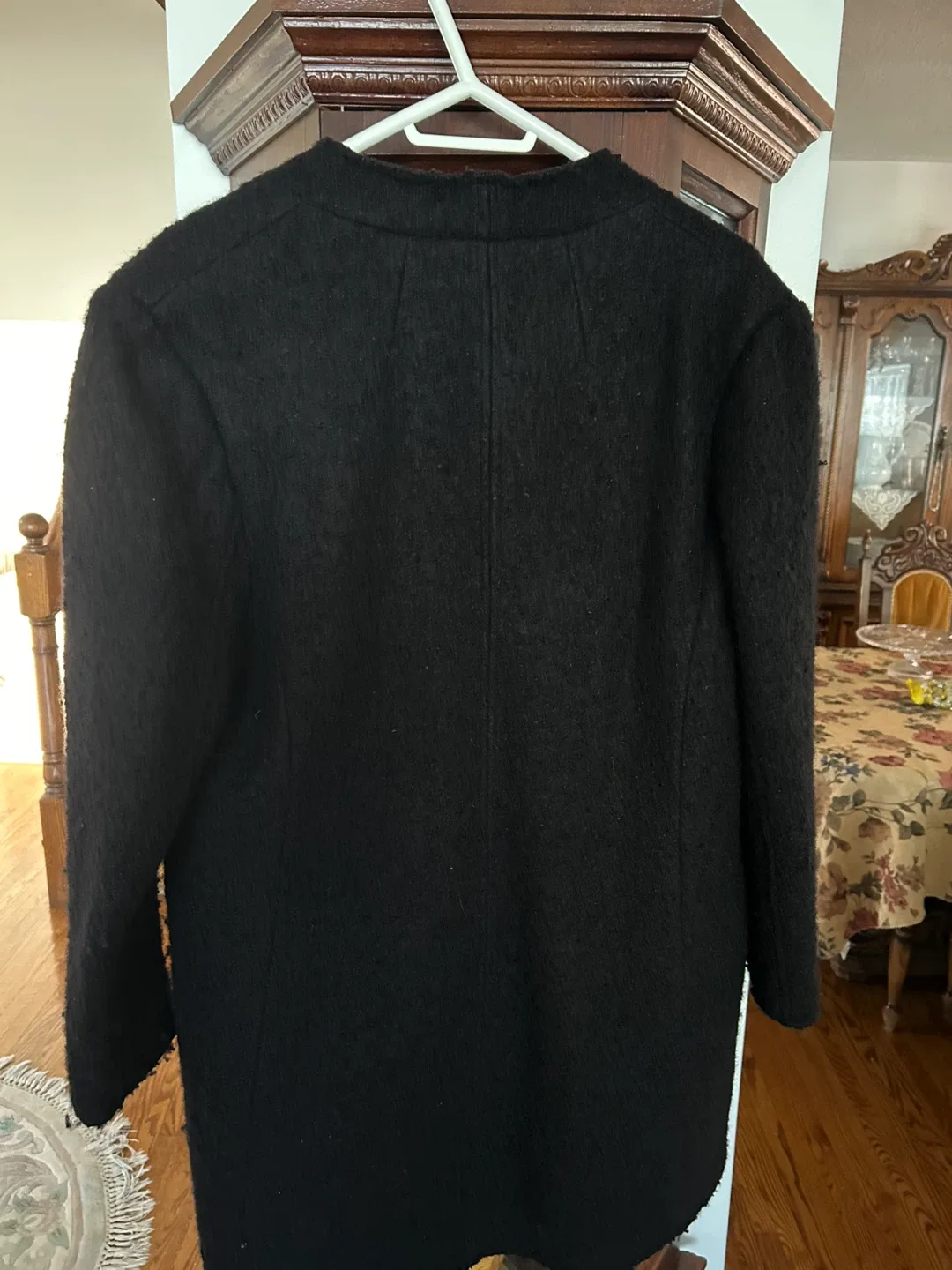 Joe Fresh Black Coat - Size XL image indicator(3)