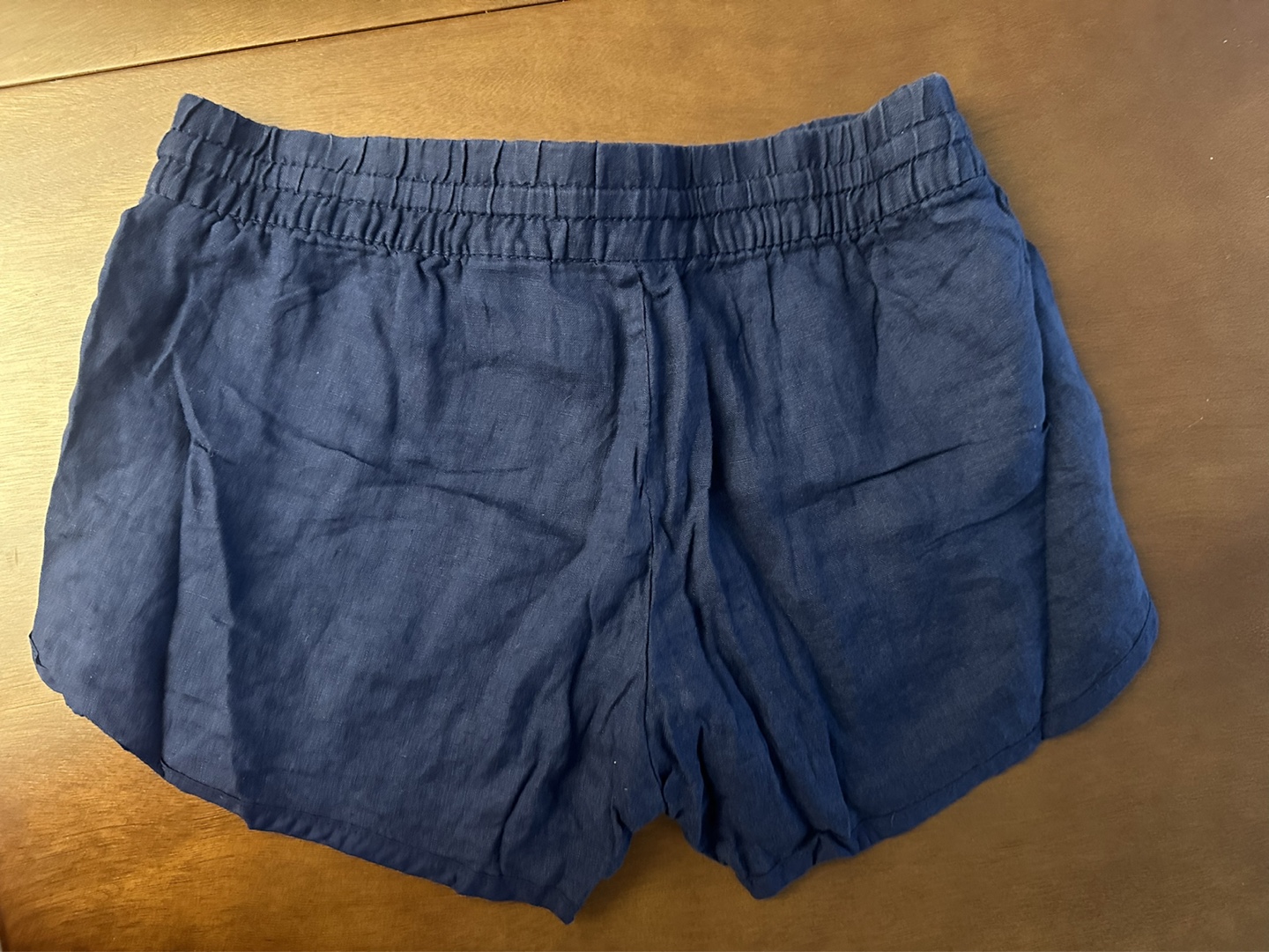 GAP Blue Linen Blend Shorts - photo 3