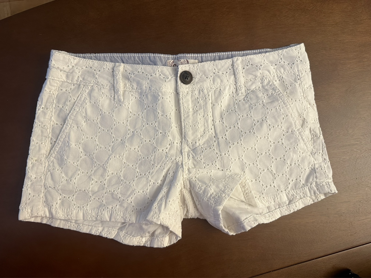 SO lace shorts