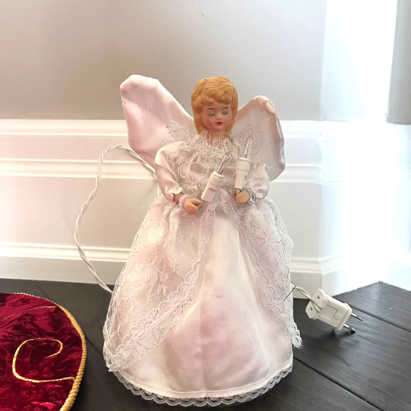 Christmas Tree Skirt & Angel Tree Topper - photo 3