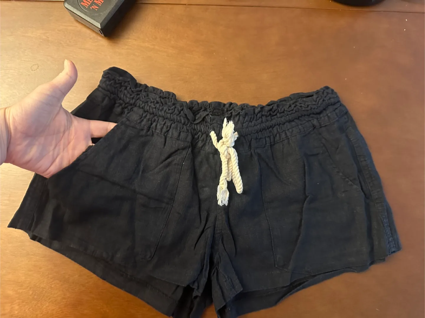 Roxy Black Shorts - Size M thumbnail