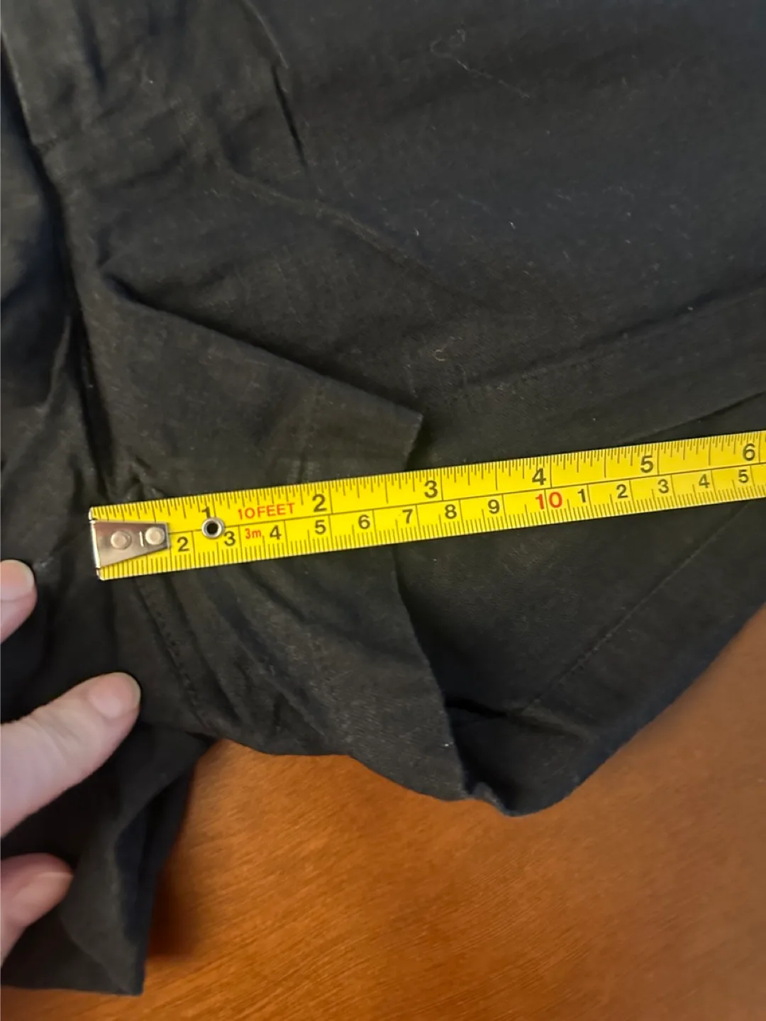 Forever 21 Black Shorts - Size 25 image indicator(2)