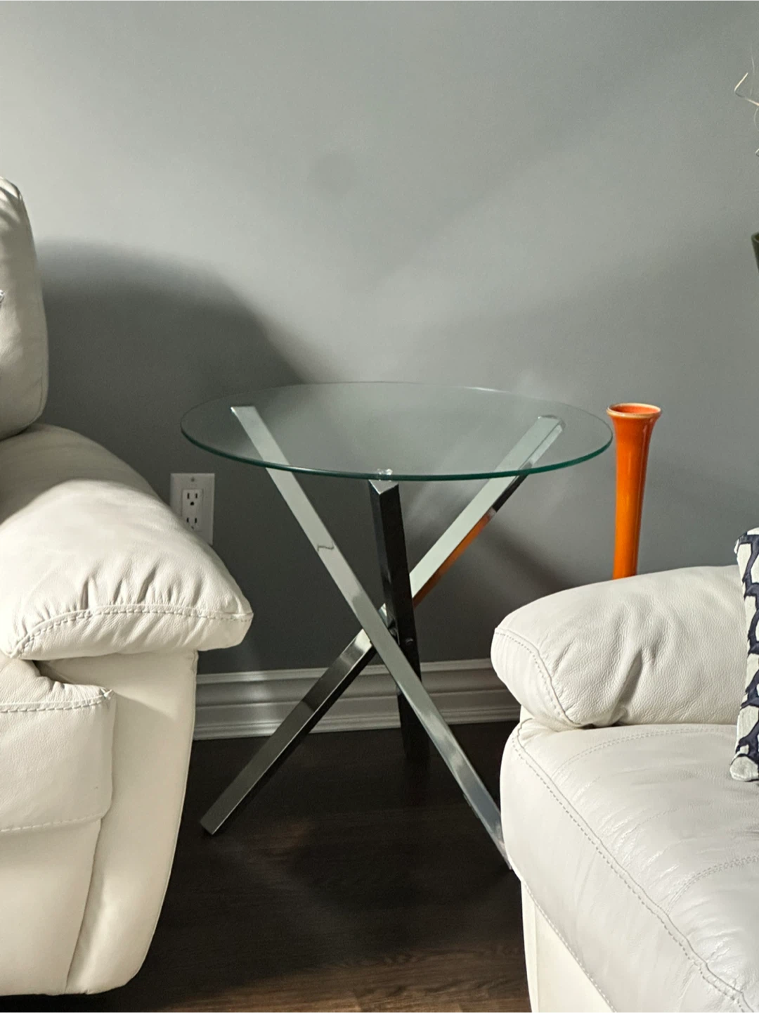 Coffee table set (3) + accent chair - photo 2