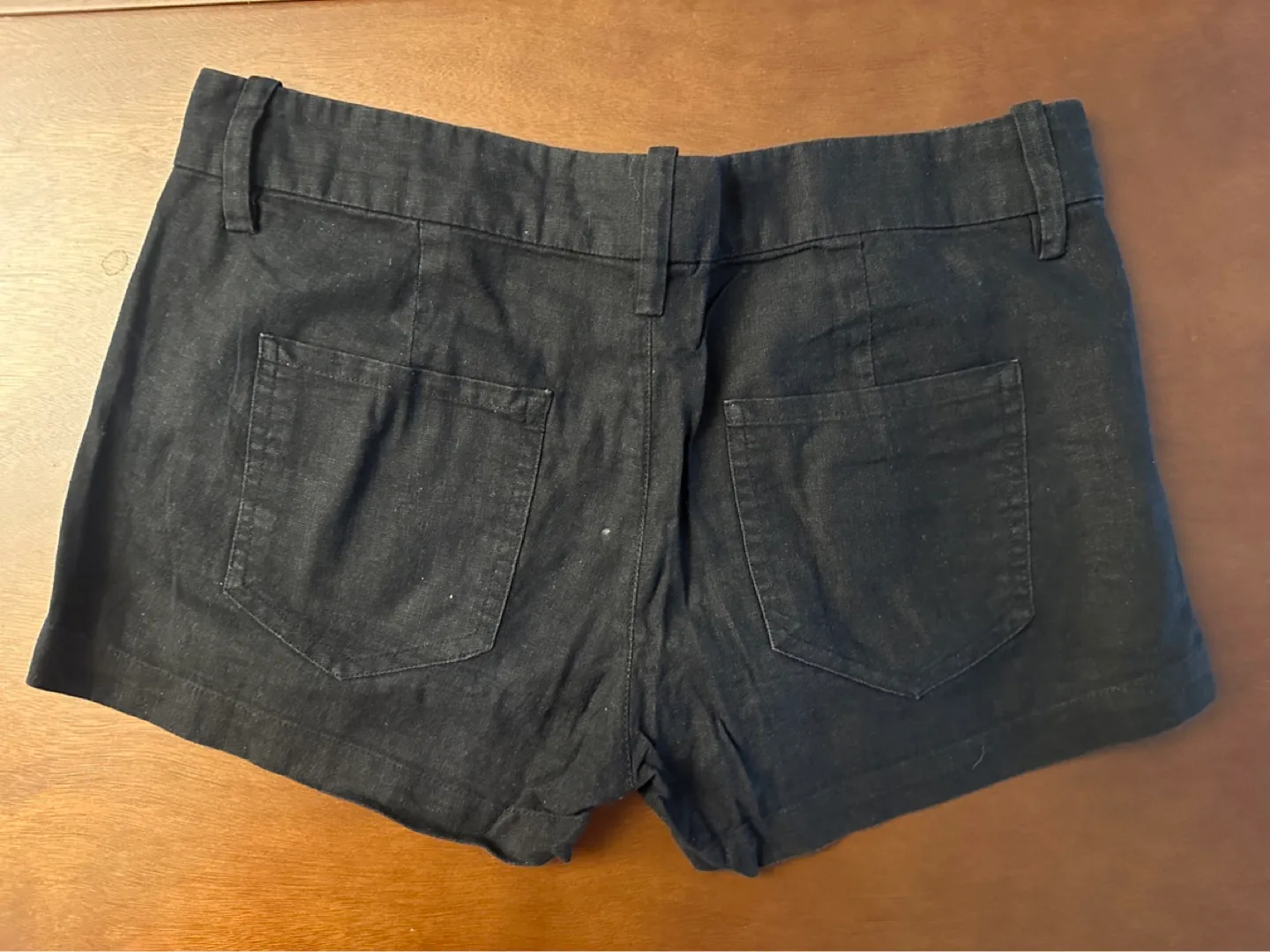 Forever 21 Black Shorts - Size 25 image indicator(3)