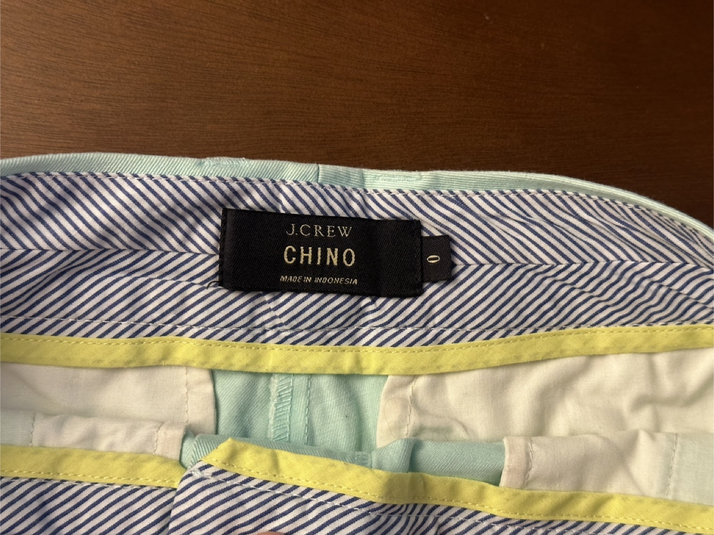 J.Crew Chino Shorts - Size 0 - Light Green - photo 5