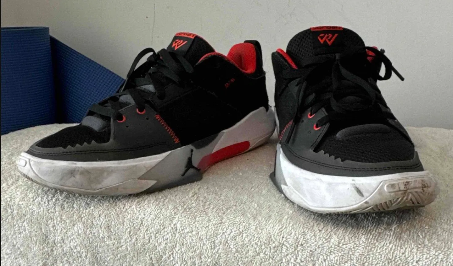 Air Jordan One Take ‘Black Habanero Red’ colorway- US M 8