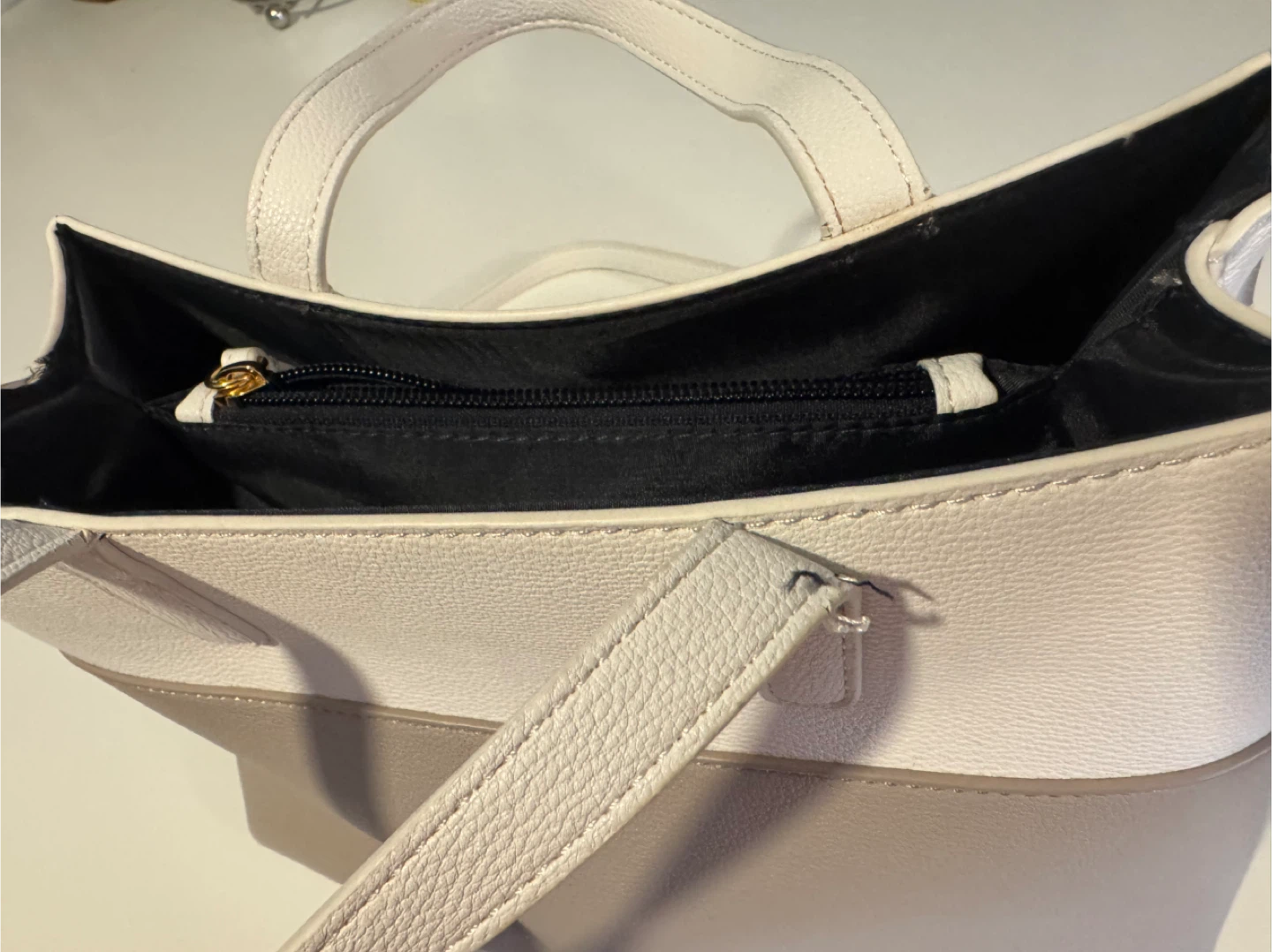 Tommy Hilfiger Satchel Bag - White & Beige - photo 2