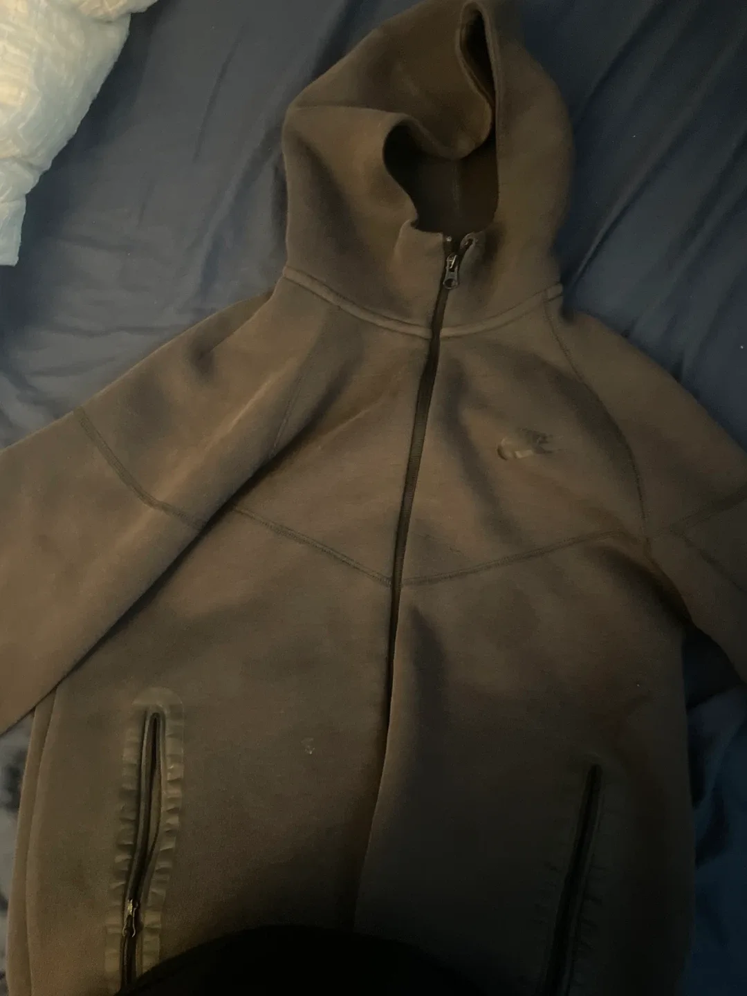 Nike Tech Fleece Hoodie - Grey thumbnail