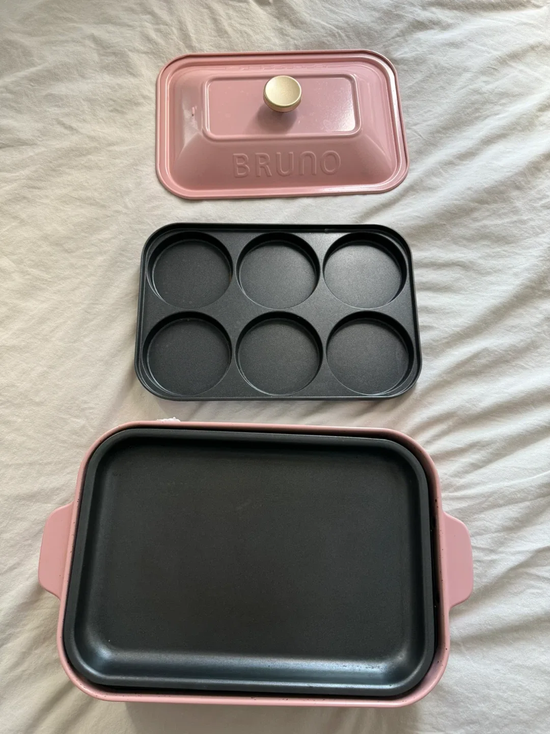 Bruno Compact Hot Plate Pink thumbnail