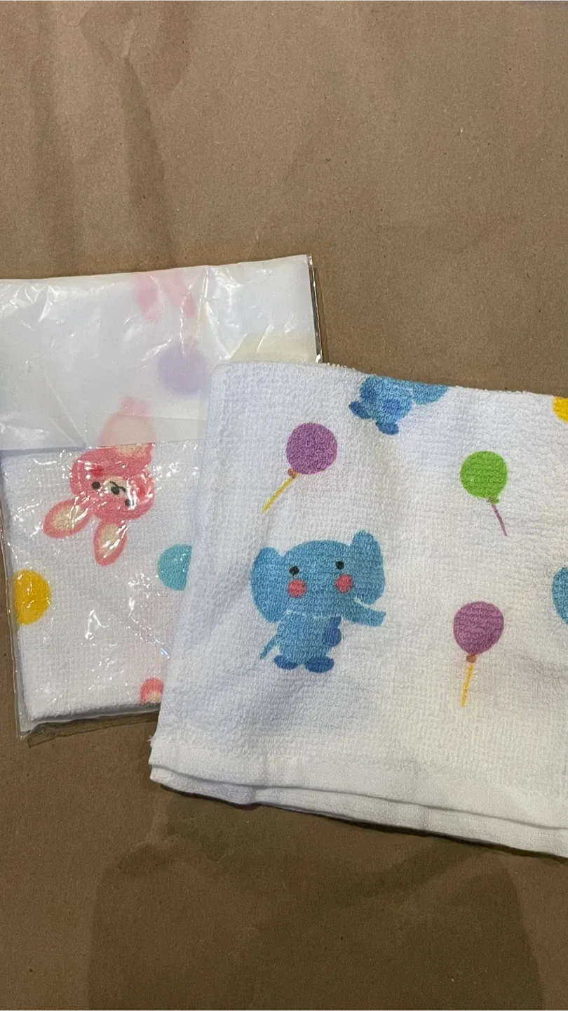 Mini Towels with Cute Animal Designs