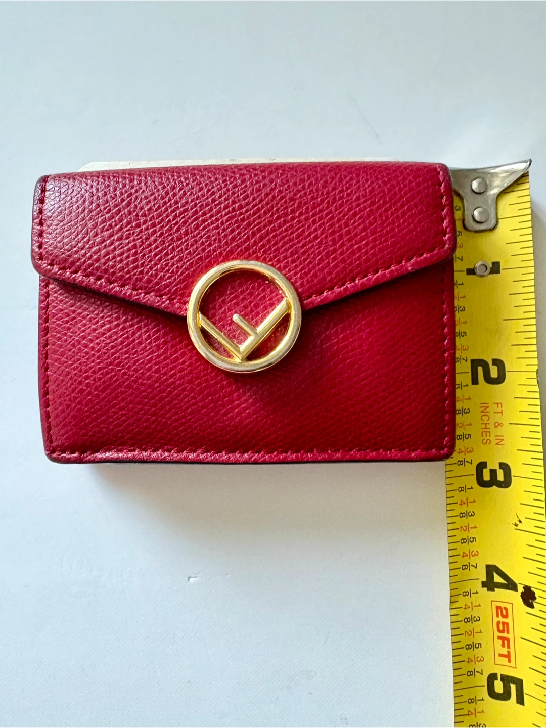 FENDI trifold calf leather Micro Wallet - photo 3