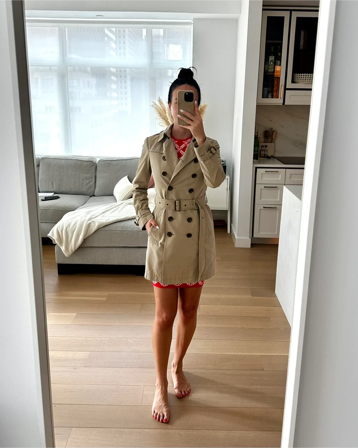 Burberry Trench Coat - Women's image indicator(2)