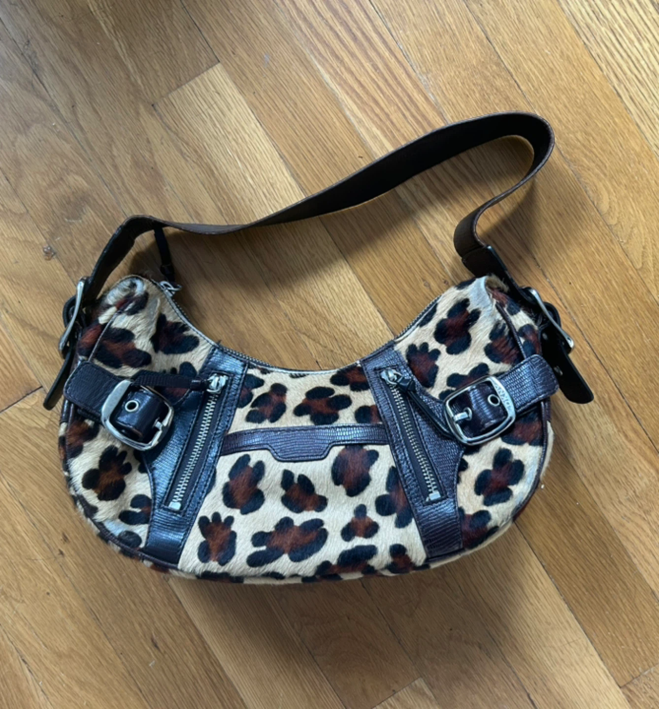 DKNY Leopard Print Shoulder Bag - photo 2