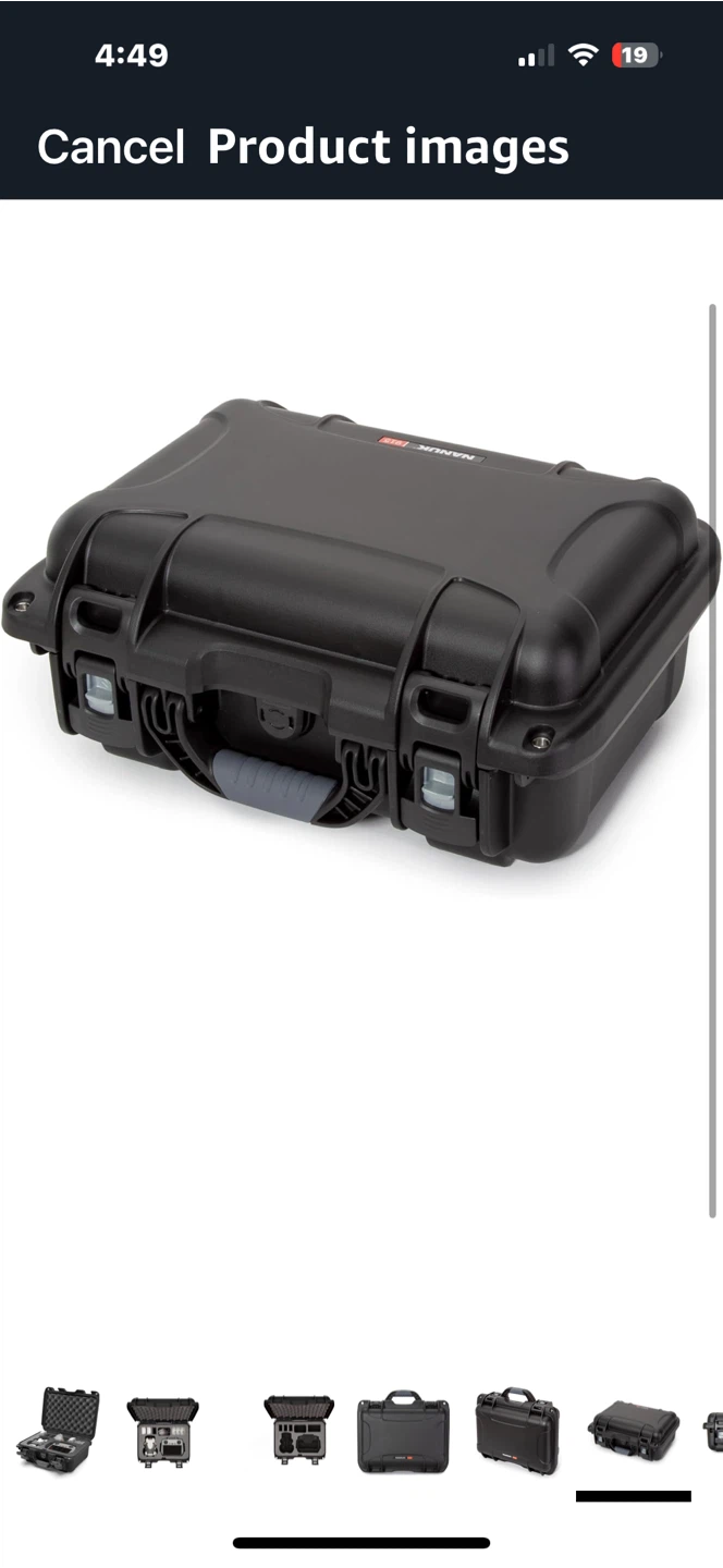 NANUK 915 Waterproof Hard Case for DJI Mini 4 Fly More - photo 5