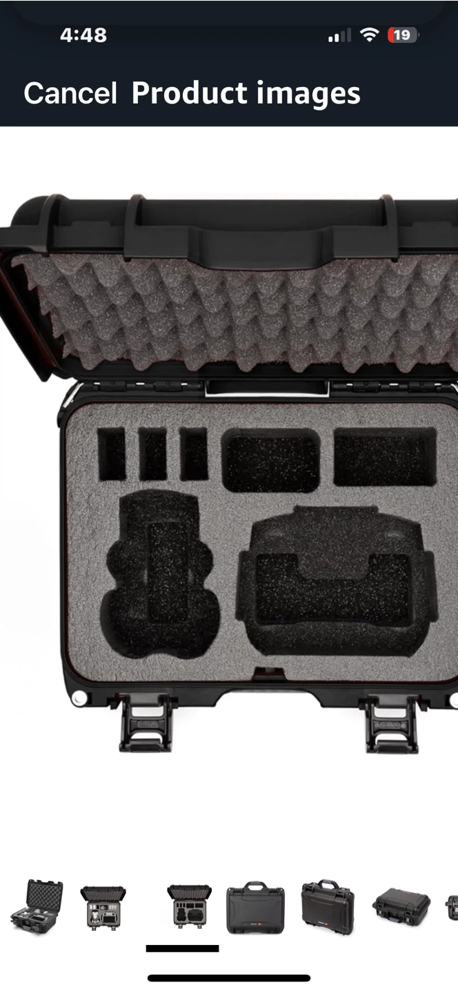 NANUK 915 Waterproof Hard Case for DJI Mini 4 Fly More - photo 3