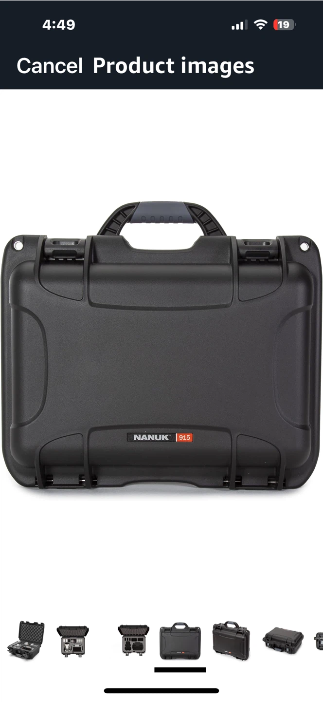 NANUK 915 Waterproof Hard Case for DJI Mini 4 Fly More - photo 4