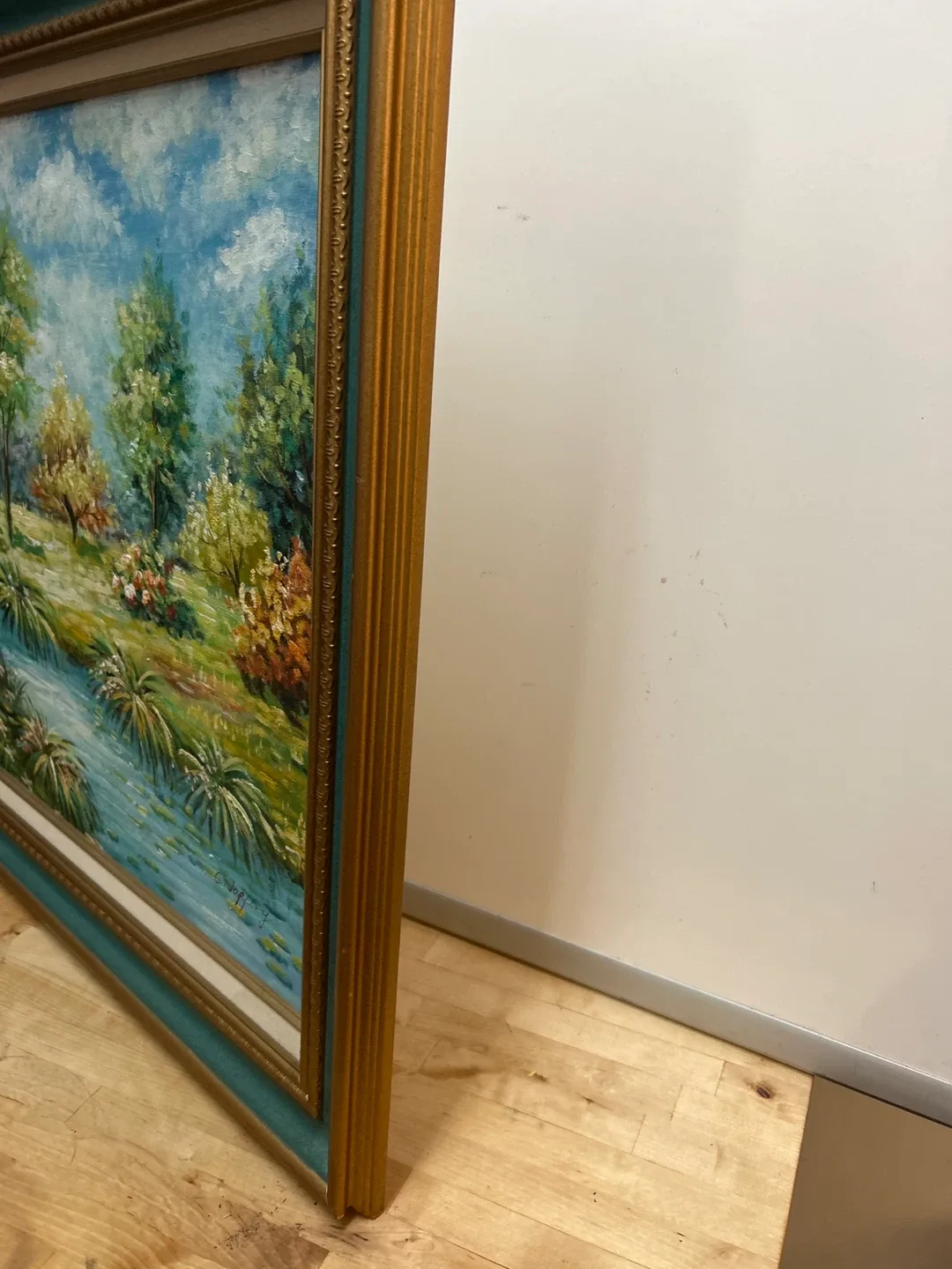 Vintage Framed Landscape Painting image indicator(4)