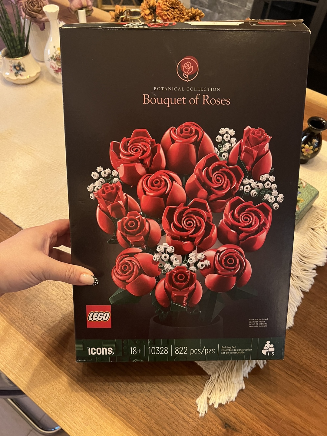 LEGO Icons Bouquet of Roses #10328 - Like New