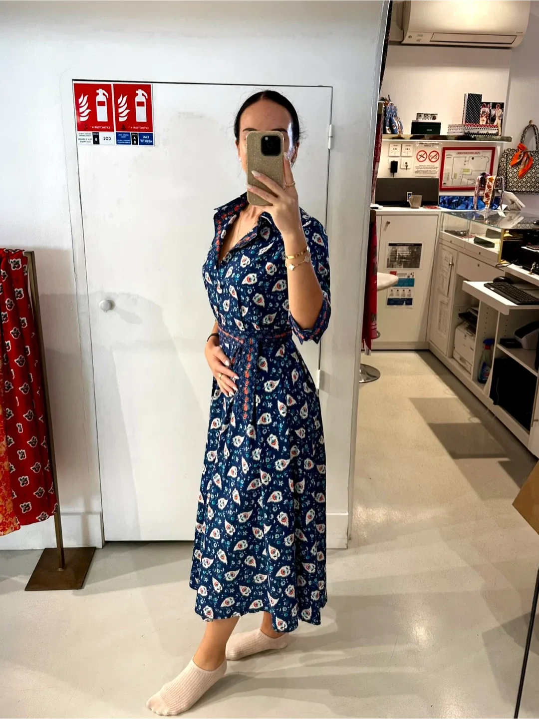 Souleiado Kate Kelly "Tramontane" Dress image indicator(2)