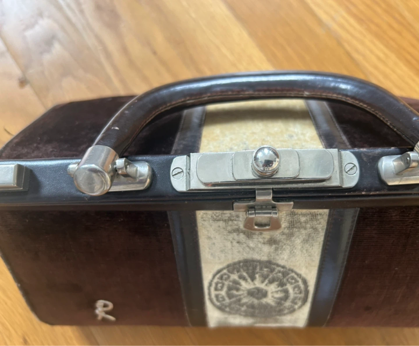 Vintage Roberta di Camerino Brown Velvet Handbag - photo 4