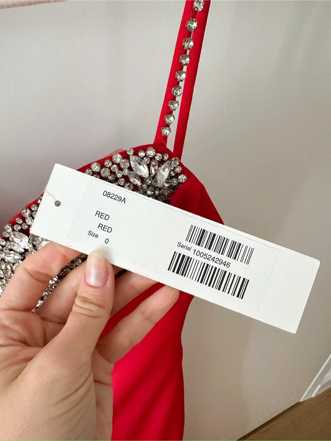 Red Maxi Dress - Size 0 image indicator(5)