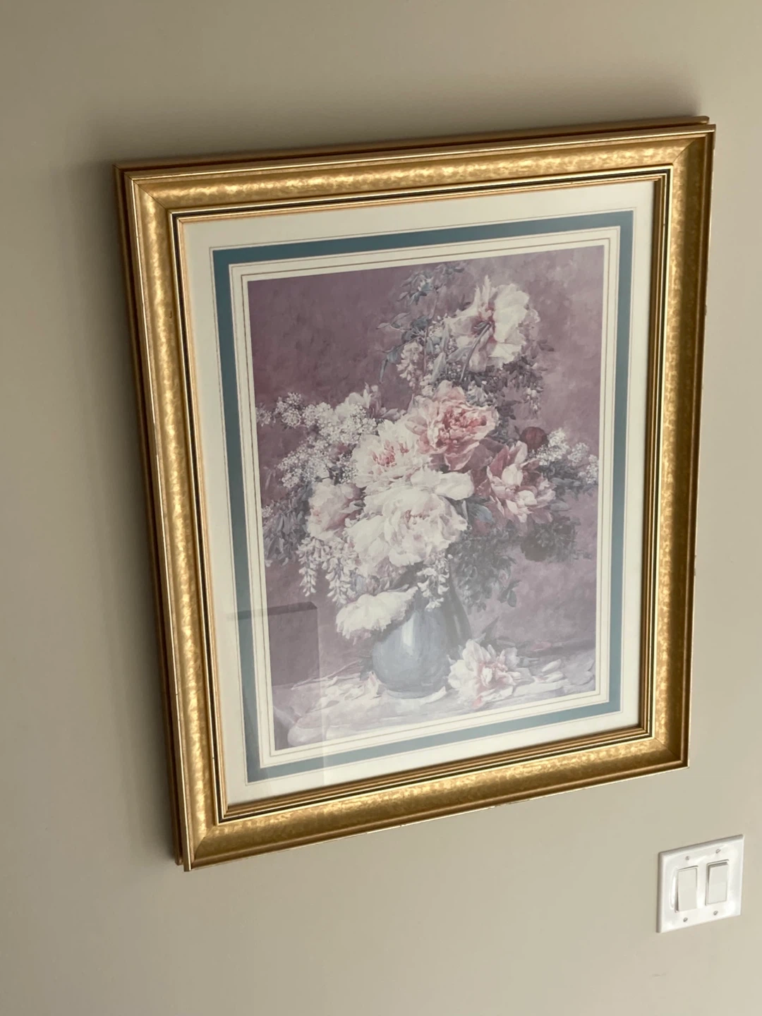 Framed Floral Print Wall Art - photo 4