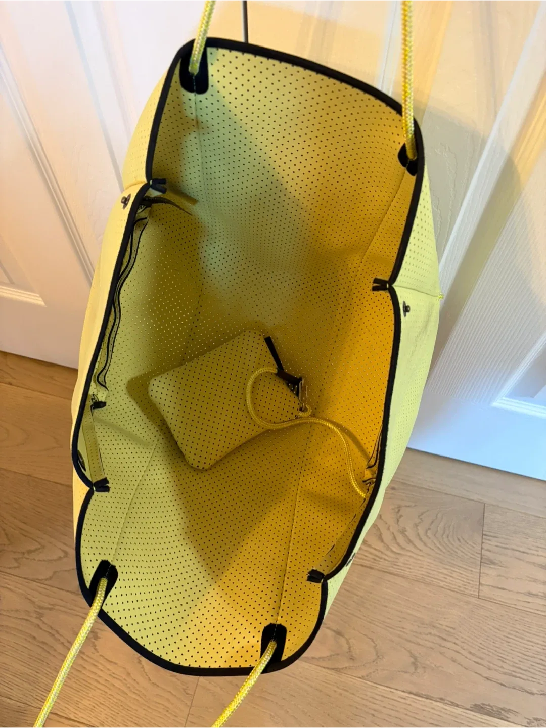 State of Escape Yellow Neoprene Tote Bag image indicator(3)