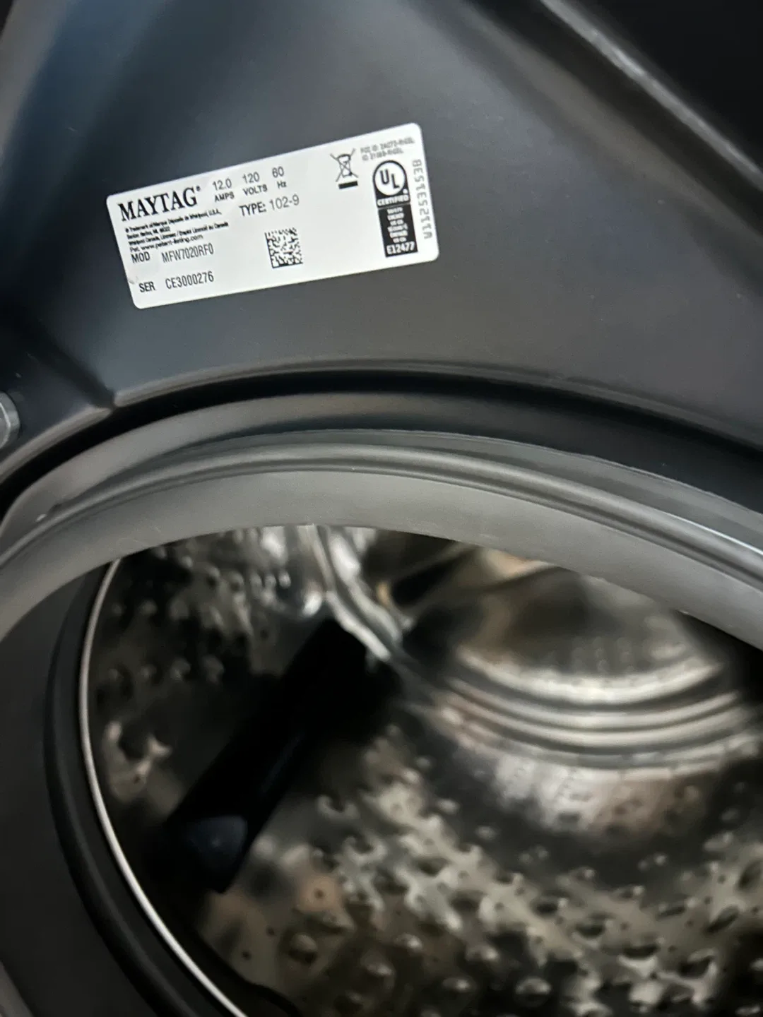 New Maytag MFW7020RFO Washing Machine image indicator(2)