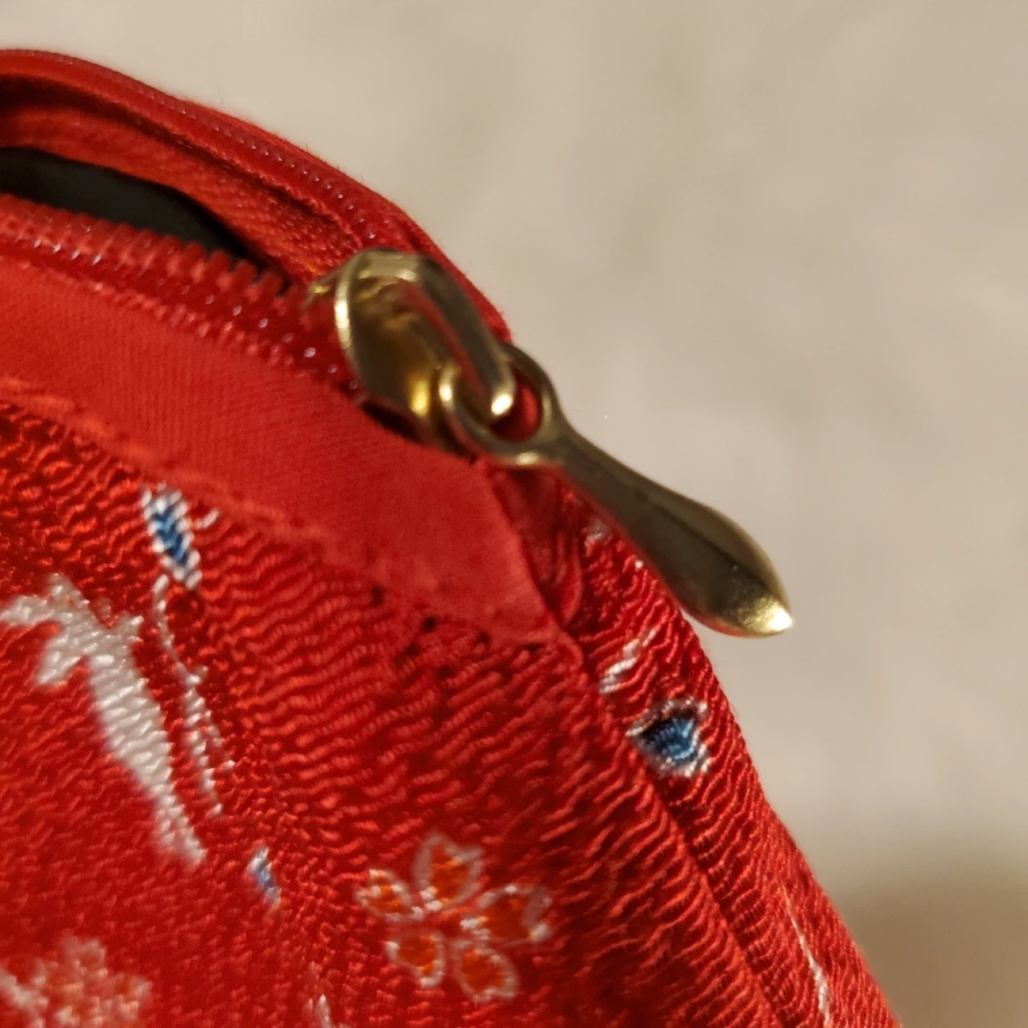 Red Rabbit Print Cosmetic Pouch - photo 3