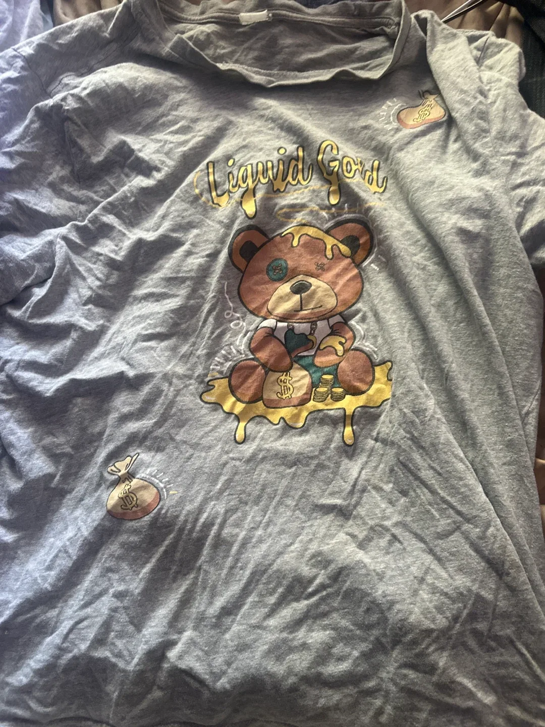 Selling 3 shirts All Grey 1 dress shirt 2 causal shirts image indicator(2)