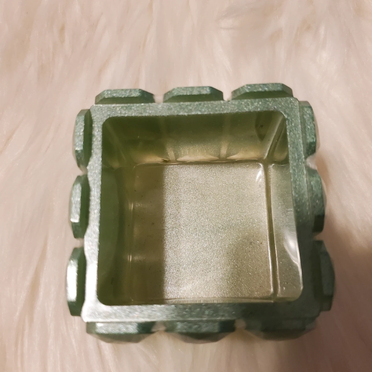 Green Resin Trinket Box - photo 5