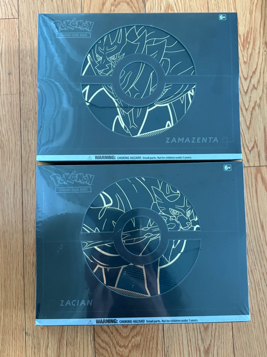 Zacian & Zamazenta elite trainer box plus Pokemon sealed box