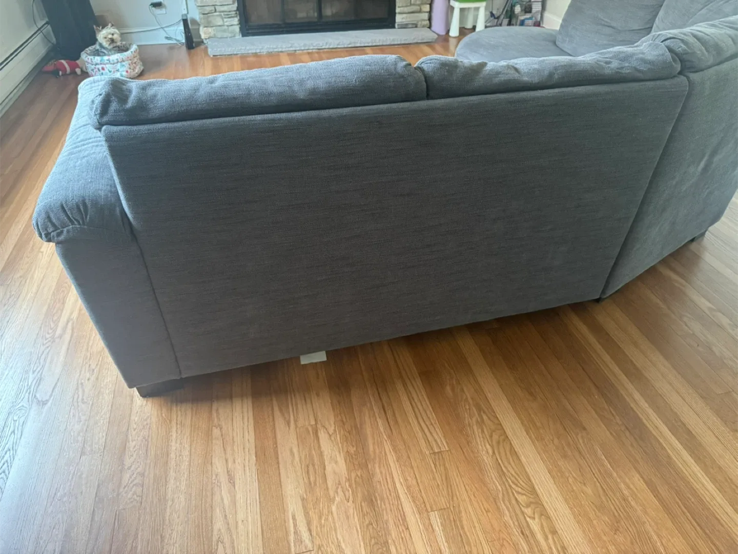 🥕Gray Sectional Sofa $300 image indicator(9)