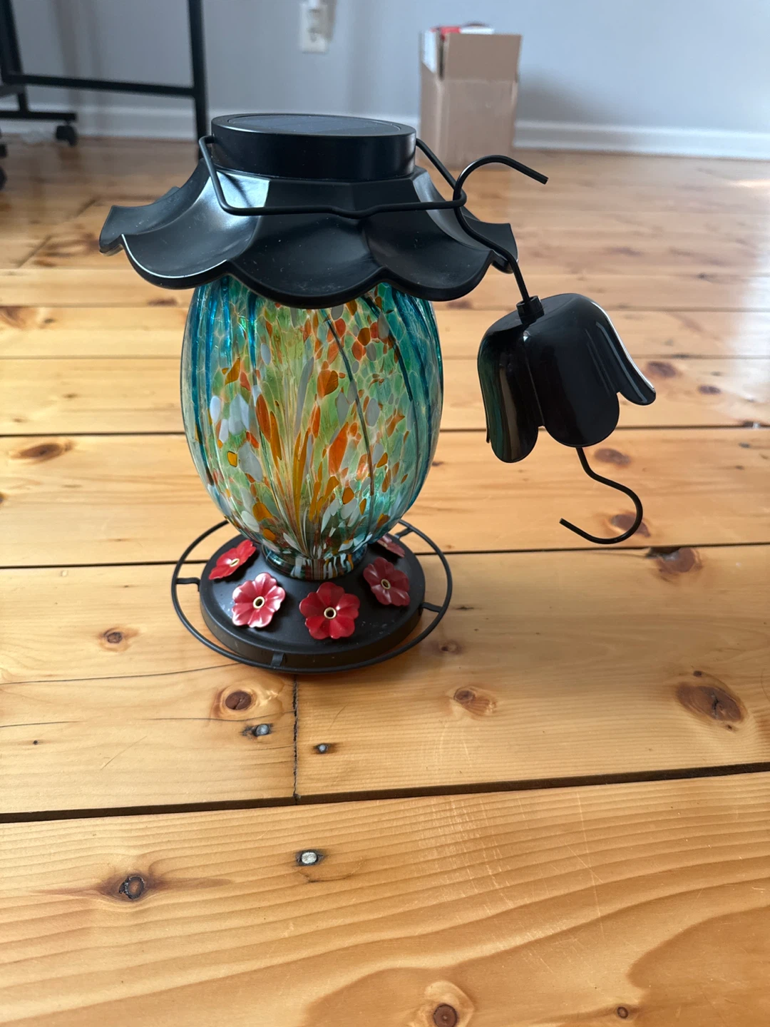 Solar Powered Hummingbird Feeder - photo 2