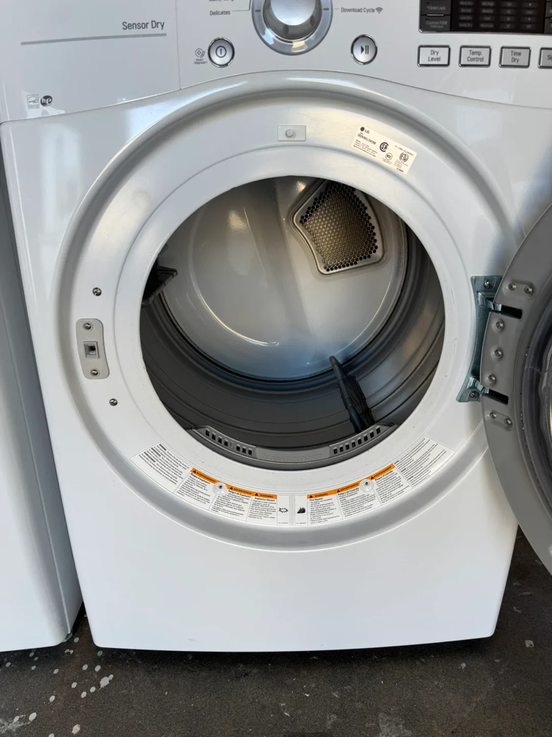 Washer dryer image indicator(8)