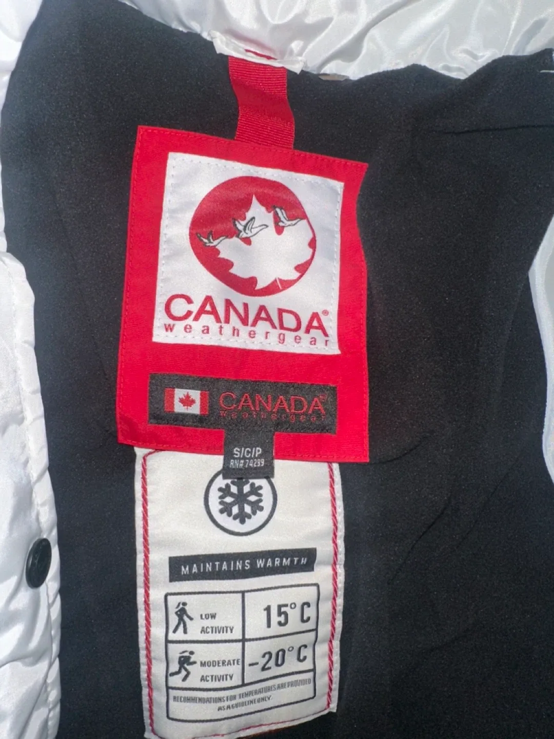 Canada Weathergear Puffer Jacket - Size S/C image indicator(3)